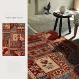 Boxtoday Retro Artistic Carpet Bohemian Style Decorative Rugs Luxury Persian Living Room Carpets Non-Slip Easy Clean Bedroom Carpet ковер