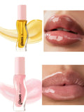 Boxtoday Honey Lip Oil Moisturizing Liquid Lipstick Honey Color Moistourizing Lip Makeup Lip Oil Long Lasting Nourishing Lip Care