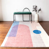 Simple Abstract Living Room Decoration Carpet, Non-Slip Carpets, Soft Bedroom Rug, Modern Bedside, Study Room, Cloakroom, Home