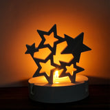 Boxtoday Star Candle Holder Silicone Mold DIY Stars Ornaments Making Plaster Concrete Resin Candlestick Molds Home Decor Craft Gifts