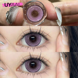 Boxtoday Anime Lenses for Eyes y2k Pink Lenses Korean Style Fashion Lenses for Halloween Purple Eye Contacts 1 Pair Red Lenses