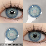 Boxtoday  2pcs Myopia Color Contact Lenses for Eyes Gray Pupils with Diopters Blue Eye Lenses Brown Natural Lenses Green Eye Lens