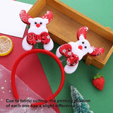 Boxtoday 1Pc Cute Deer Horn Hair Band Children's Christmas Headwear Autumn and Winter Plush Headband Hair Clip Women's Patry Accessories