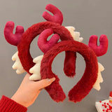 Boxtoday Red Makeup Band Fun Plush Adorable Photo Prop Novelty Wash Headband for Party