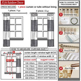 Boxtoday Modern Blackout Curtains For Living Room Window Curtains For Bedroom Curtains Fabrics Ready Made Finished Drapes Blinds Tend