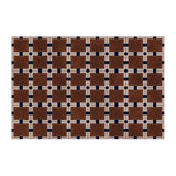 Boxtoday Plaid Retro Carpet Living Room Large Area Study Bedroom Bedside Soft Floor Mat Room Leisure Area Coffee Table Rug