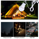 Boxtoday  Convenient USB Pendant Light LED Bulb 5W 7W Energy Saving Lamp Learning Reading Camping Outdoor Stall Lighting Camping Lamp