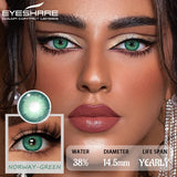 Boxtoday 1Pair Colored Contact Lenses for Eyes Brown Natural Eye Lenses Gray Contacts Green Lenses Fashion Blue Lenses Yearly