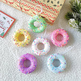 Boxtoday 5/6pcs Macaron Ice Cream Cake Donut Pendant Christmas Tree Hanging Decoration Kids New Year Gifts Home Party Noel Navidad 2024