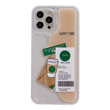 Boxtoday Gift Iced Coffee Liquid Quicksand IPhone Case