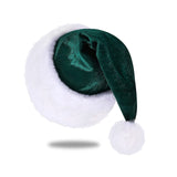 Boxtoday Soft Santa Hat Comfortable Velvet High-Grade Christmas Hat Festive Holiday Hat for Kids