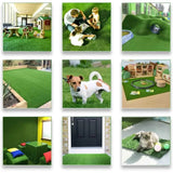 Boxtoday Artificial Grass 4 FT X 13 FT ( 52 Square Ft ) Synthetic Thick Lawn Carpet Perfect Fake Grass Rug/Custom Size Provided