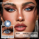 Boxtoday 1Pair Colored Contact Lenses for Eyes Brown Natural Eye Lenses Gray Contacts Green Lenses Fashion Blue Lenses Yearly