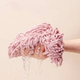 Boxtoday Chenille Hand Towels Kitchen Bathroom Hand Towel with Hanging Loops Quick Dry Soft Absorbent Microfiber Towels Animal Hedgehog