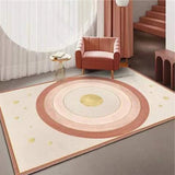 Boxtoday Nordic Style Sofa Coffee Table Mat Pink Cute Living Room Rug Girl Bedroom Bedside Rugs Simple Abstract Large Area Non-slip Mats