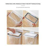 Boxtoday Portable Plastic Garbage Hanging Bag Kitchen Trash Storage Rack Bag Hook Scouring Pad Dry Shelf Holder Kitchen Organzier