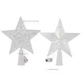 Boxtoday Christmas Tree Ornaments Top Stars LED Light Lamp Christmas Decorations for Home Xmas Trees New Year 2025 Navidad Natal Noel