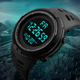 Boxtoday C26 Men's Digital Electronic Watch Sports Glow 49mm Large Dial Student Outdoor Adventure Trend Multifunctional Watches