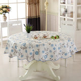 Boxtoday Table Cloth  Waterproof   Oil Round cloth Flower PVC cloth Home Kitchen Dining