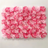 Boxtoday Pink Silk Rose Flower Wall Artificial Flower for Wedding Decoration Flower Wall BabyShow Wedding Christmas Home Backdrop Decor