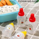 Boxtoday Mini Tomato Ketchup Bottle Portable Sauce Salad Squeeze Bottle Small Bento Honey Bottle Storage In Lunch Box Kitchen Accessories