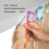 Boxtoday Tropical Luau Party Straw Grass Table Skirt Plastic Flower Decoration Hawaii Theme Wedding Birthday Summer Beach  Party Supplies