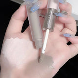 Boxtoday Double-ended Highlighting Contouring Stick 2-in-1 Concealer Pencil Cement Grey Three-dimensional Nose Shadow Bronzers Makeup Pen