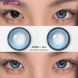 Boxtoday Anime Lenses for Eyes y2k Pink Lenses Korean Style Fashion Lenses for Halloween Purple Eye Contacts 1 Pair Red Lenses