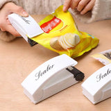 Boxtoday Plastic Heat Bag Sealer Food Packaging Sealing Machine Portable Snack Bag Sealing Clip Kitchen Storage Accessories Home Gadgets