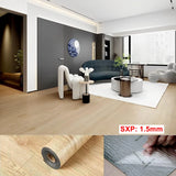 Boxtoday Self Adhesive Waterproof Thicken Matte Floor Stickers Home Decoration Kitchen Bathroom Wardrobe Floor Wood Grain Floor Stickers