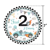 Boxtoday Racing car party plates cups napkin tablecloth two fast party plates cups napkins kids two fast birthday party decoration Banner