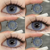 Boxtoday 1pair Colored Pupils for Eyes Green Eye Color Lenses Brown Natural Blue Eye Lenses High Quality Gray Lenses Soft Pupils