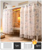 Boxtoday Bunk bed Gauze curtain Bed curtain mosquito net tent bedroom Student bed Blocking privacy blackout window