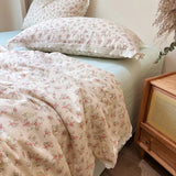 Boxtoday Summer Quilt French Style 2024 New Pure Cotton Double Layer Yarn Soybean Fiber Cool Blanket Air Condition Quilt