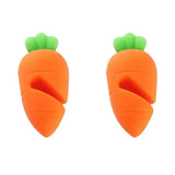 Boxtoday Creative Cute Little Pepper Carrot Chicken Leg Modeling Pot Lid Raising Silicone Anti-Spill Kitchen Practical Fun Gadget 1PC