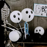 Boxtoday 10pcs/Set Scary Halloween Decoration 12inch Pumpkin Ghost Spider Latex Balloons Halloween Birthday Party Supply Kids Toys Globos