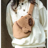 Boxtoday Gift Capybara Crossbody Bag