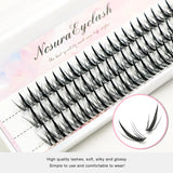 Boxtoday Manga Lashes Thick Little Devil False Eyelashes Bundles Single Cluster Segmented Natural Simulation Cos Eyelashes Eye Extension