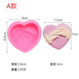 Boxtoday 3D Heart-shaped Silicone Mold DIY Love Symbol Art Candle Plaster Soap Resin Making Chocolate Cake Molds Valentine's Day Gift