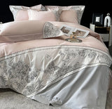 Boxtoday Elegant embroidery pastoral flower butterfly bedding set,full queen king cotton home textile bed sheet pillow case duvet cover