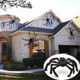 Boxtoday 30cm/50cm/75cm/90cm/125cm/150cm/200cm Halloween Giant Black Plush Spider Decoration Haunted House Prop Indoor Outdoor Decor