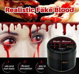 Boxtoday 1 Bottle Body Paint Fake Blood Face Make Up Scary Halloween Wound Bruises Fake Scars for Cosplay Makeup Fancy Carnival Party 15g