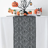 Boxtoday Halloween Black Lace Placemat Happy Halloween Party Decorations 2024 For Home Spider Web Tablecloth Kitchen Dining Table Covers