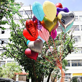 Boxtoday 20/5pcs Heart Foil Balloon Mirror Aluminum Helium Balloon Globos for Kids Baby Shower Birthday Party Decoration Wedding Supplies