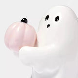 Boxtoday Halloween Ceramic Cute Spooky Ghost Decoration Doll Pink Pumpkin Bat For Home Party Festival  Doll Home Garden Decorations