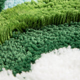 Boxtoday Green Moss Mat Carpets Non-Slip Bathroom Rugs Soft in Side Rug Doormat Floor Absorbent Shower Bath Bathtub Mat Room Super Water