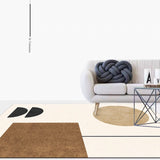 Boxtoday Light Luxury Modern Minimalist Large Area Living Room Carpet Household Bedroom Cloakroom Decorative Rug Hotel Non-slip Floor Mat