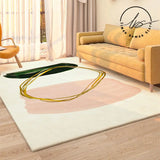 Boxtoday Nordic Abstract Living Room Carpet Modern Minimalist Bedroom Bedside Carpets Table Sofa Decoration Rug Home Balcony Floor Mats