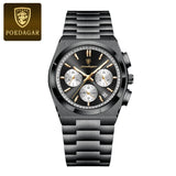 Boxtoday Luxury Man Quartz Watch Sport Military Watch For Men Waterproof Luminous Date Chronograph Stainless Steel Men's Watches