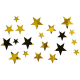 Boxtoday 20pcs Star Wall Sticker 3D Acrylic Irregular Mirror Vanity Living Room Decoration Cartoon Wall Stickers for Kids Room Home Decor